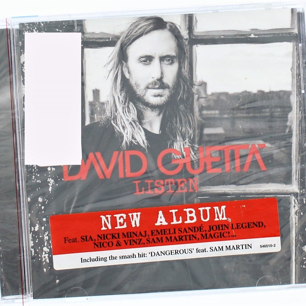 David Guetta Listen CD
